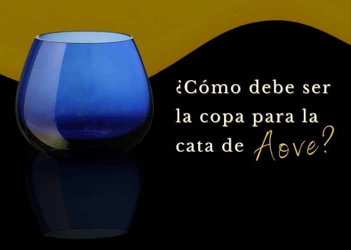 Vasos o copas para cata de aceite