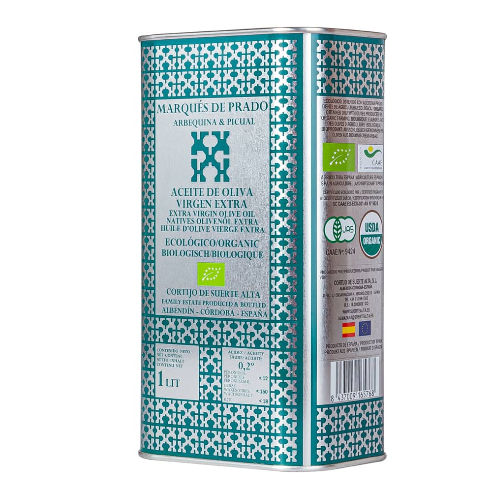 Arbequina y picual MDP 1L Lata