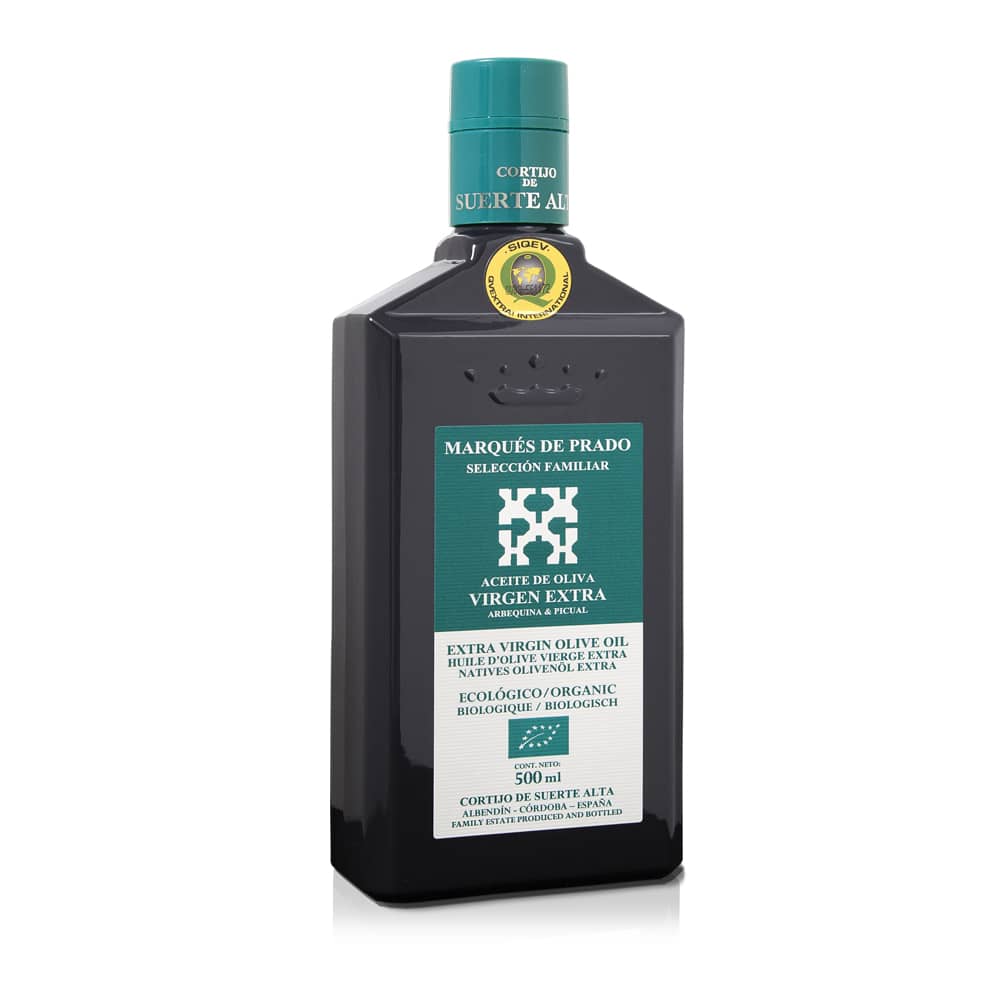 Arbequina y picual MDP 500ML Botella cristal