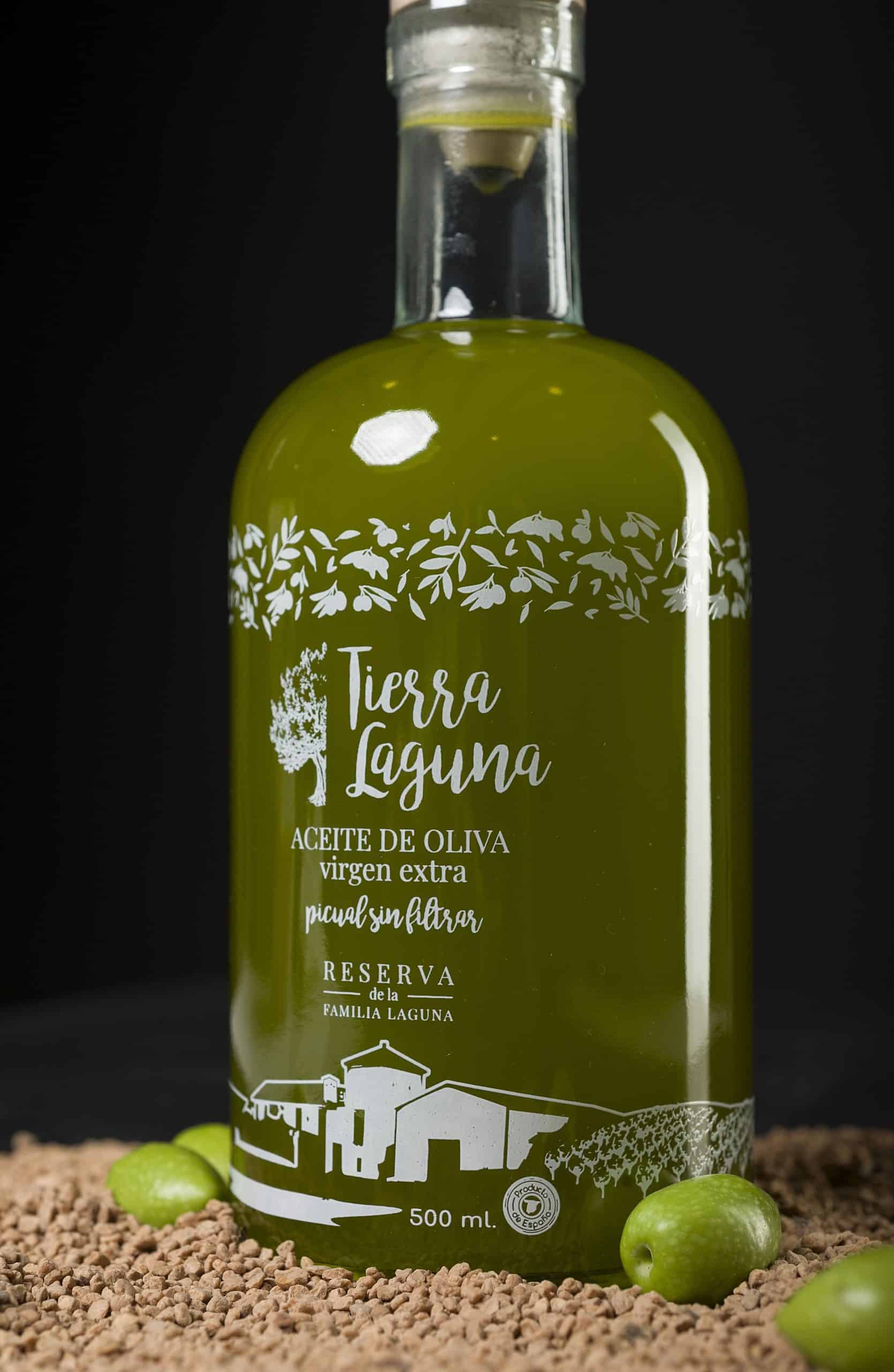 Aceite de Oliva Virgen Extra Sin Filtrar 500ML - TIERRA LAGUNA