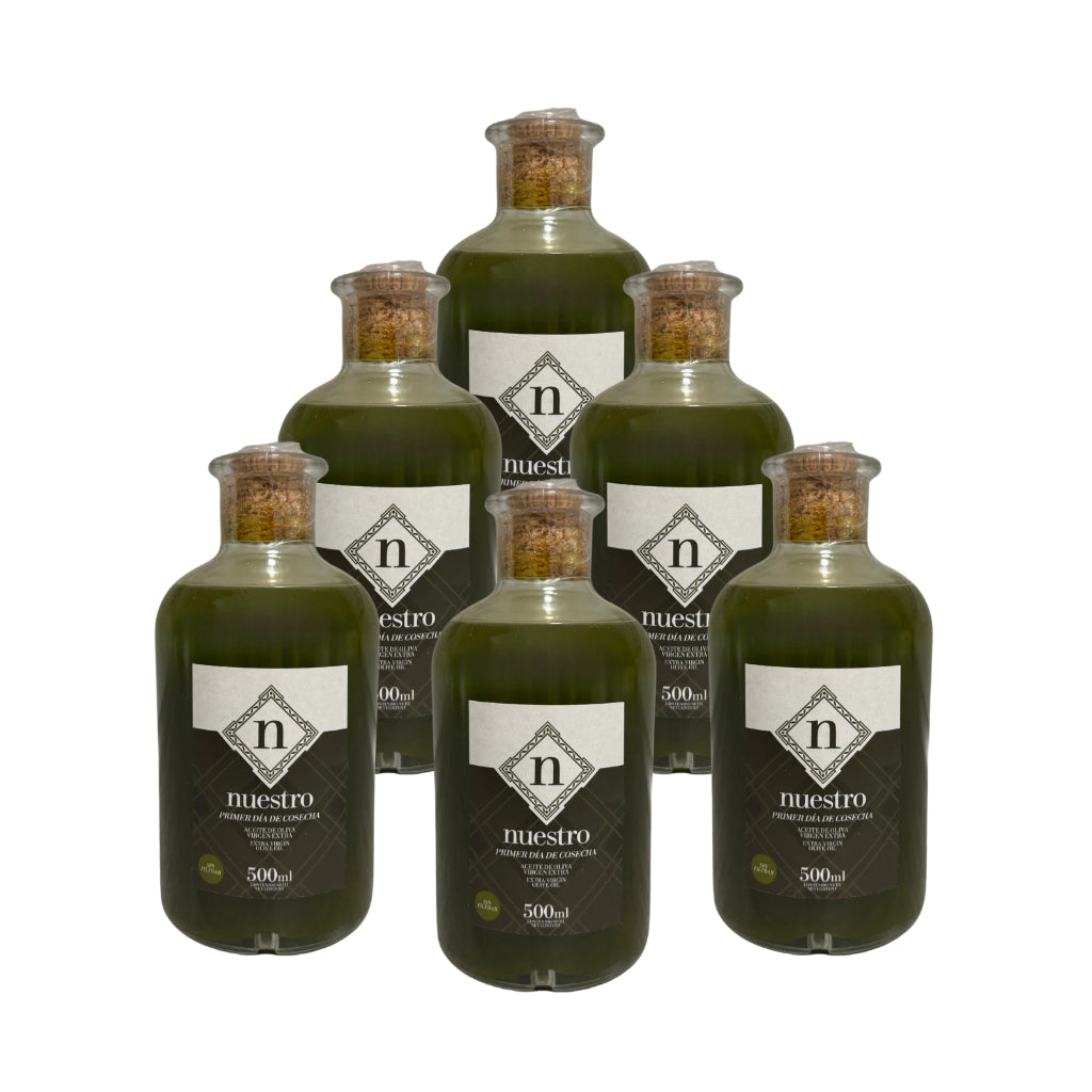 AOVE NUESTRO PRIMERA COSECHA SIN FILTRAR 500ML