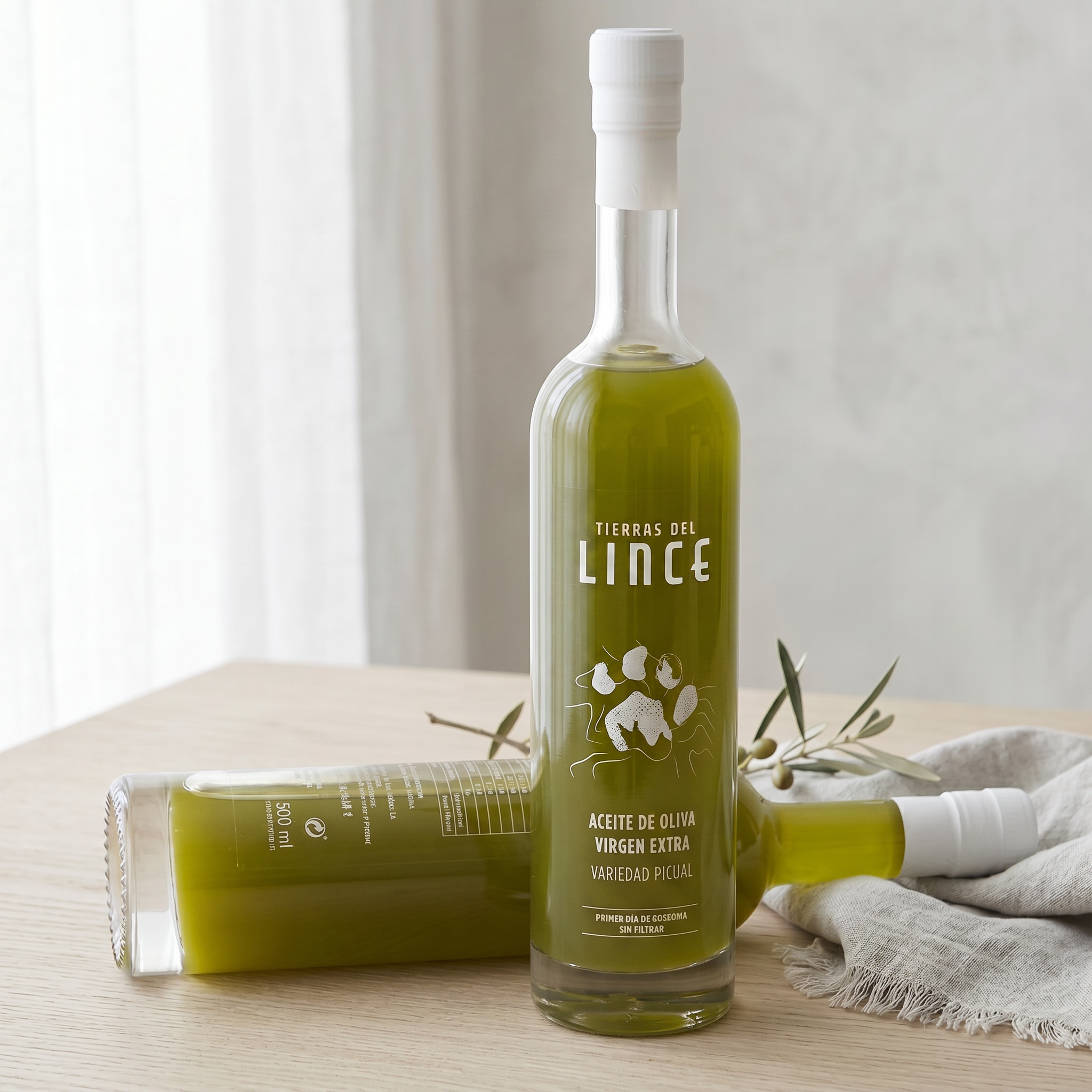 AOVE TIERRAS DEL LINCE SIN FILTRAR 500ML