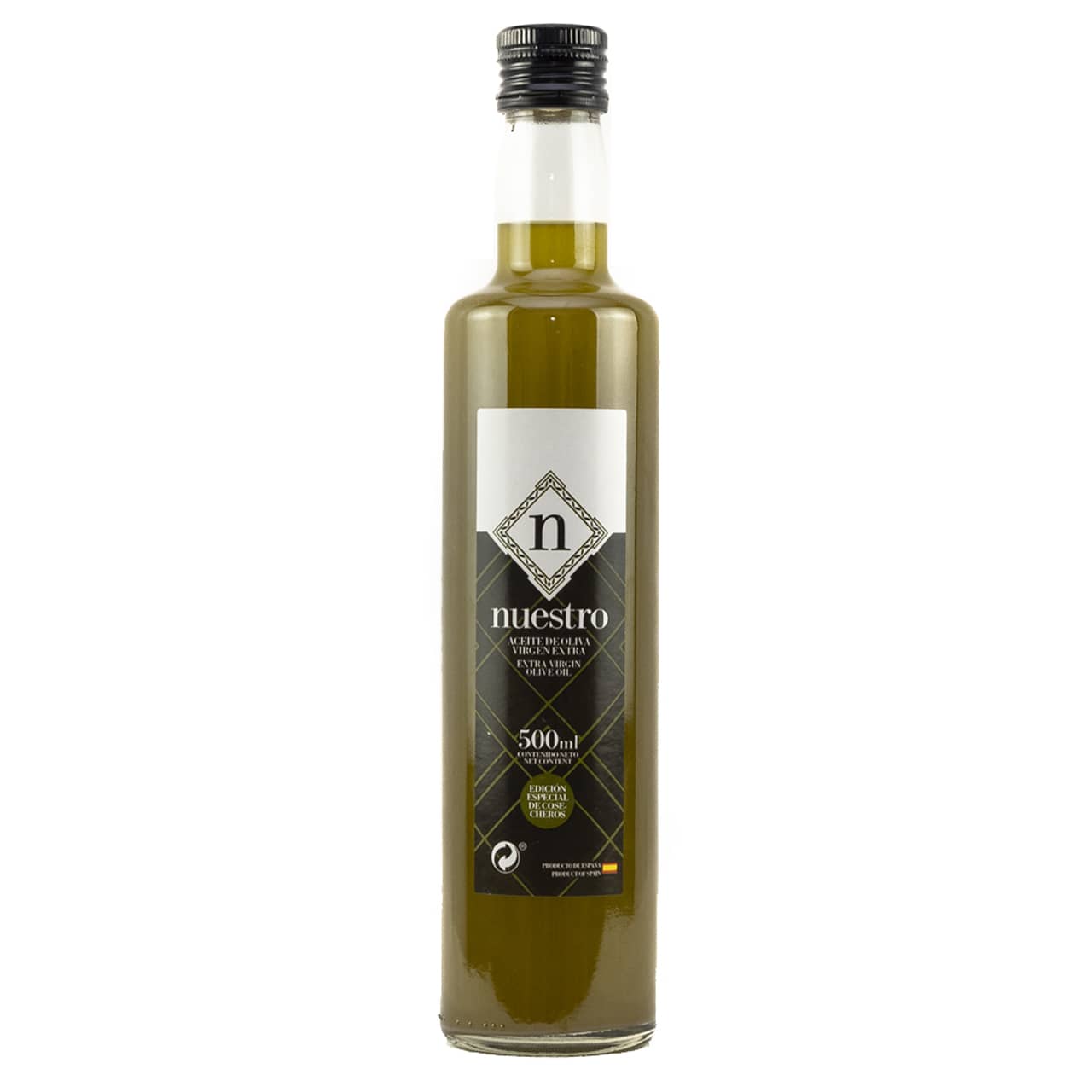 NUESTRO Aceite de Oliva Virgen Extra SIN FILTRAR 500ml