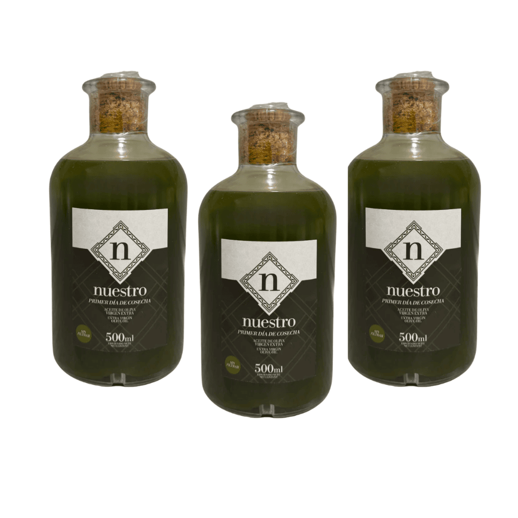 AOVE NUESTRO PRIMERA COSECHA  SIN FILTRAR 500ML
