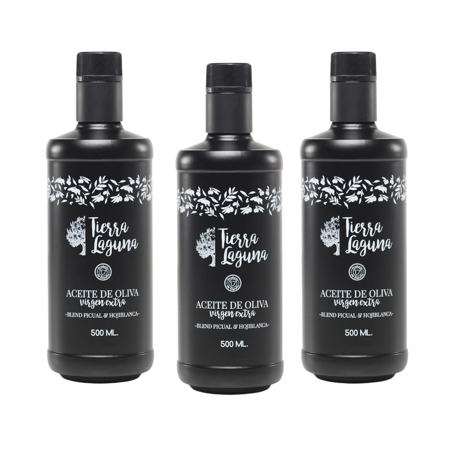 AOVE TIERRA LAGUNA BLEND PICUAL Y HOJIBLANCA 500ML