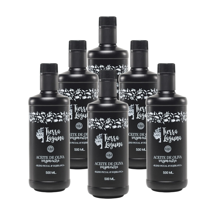 AOVE TIERRA LAGUNA BLEND PICUAL Y HOJIBLANCA 500ML