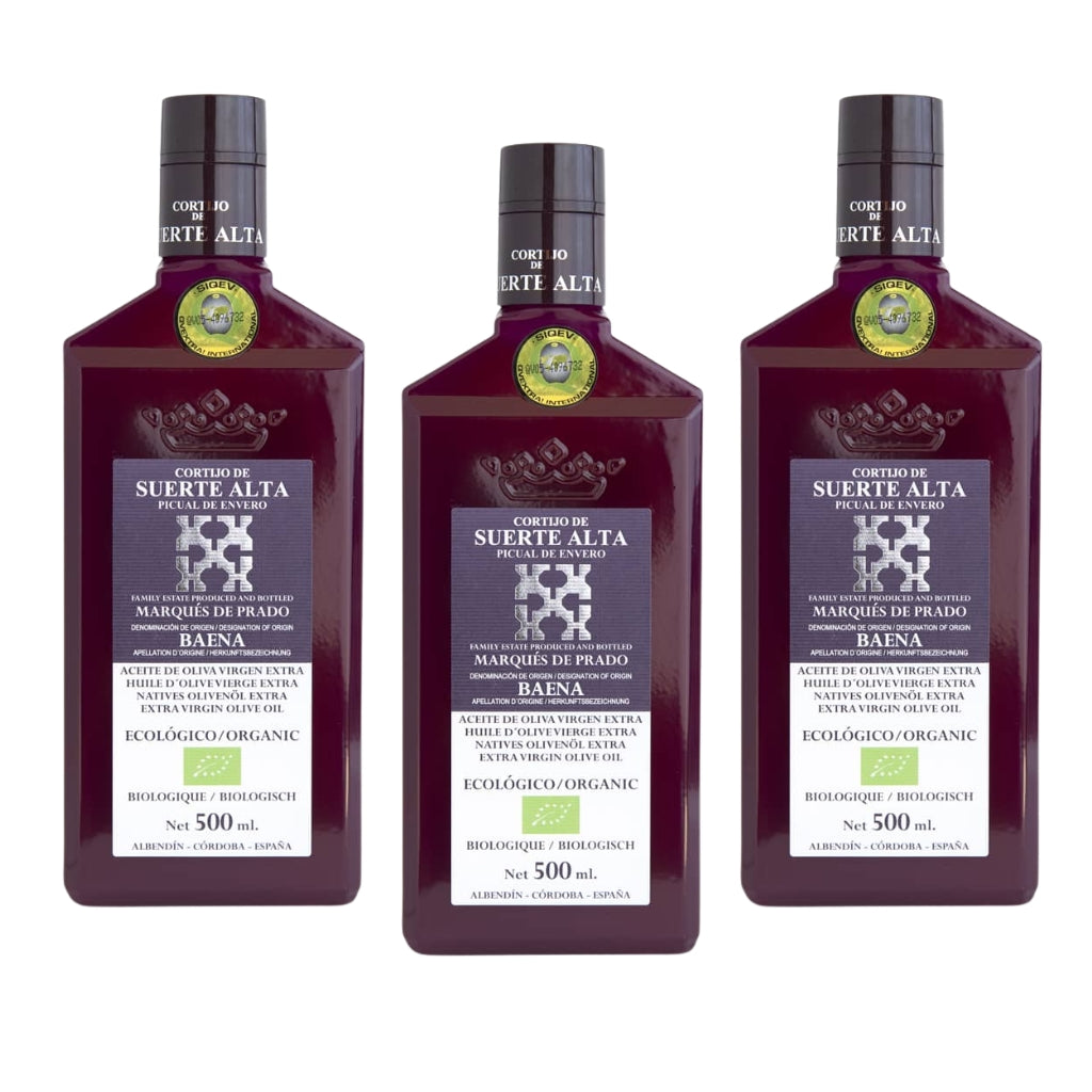 AOVE CORTIJO SUERTE ALTA PICUAL ECOLOGICO 500ML