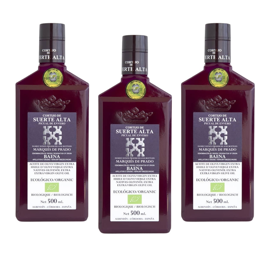 AOVE CORTIJO SUERTE ALTA PICUAL ECOLOGICO 500ML