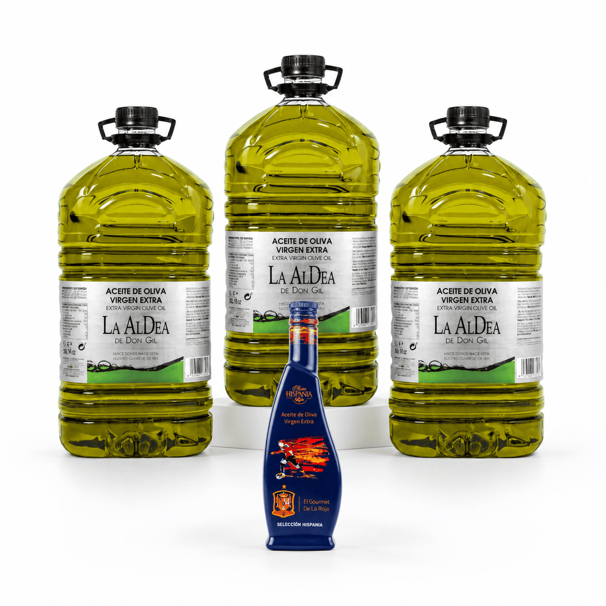 PACK AOVE DON GIL 5L + OLEUM HISPANIA GOURMET LA ROJA