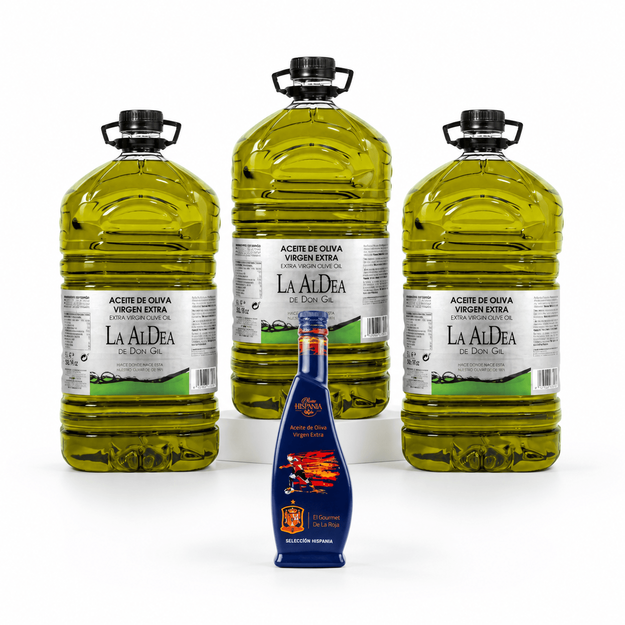 PACK AOVE DON GIL 5L + OLEUM HISPANIA GOURMET LA ROJA