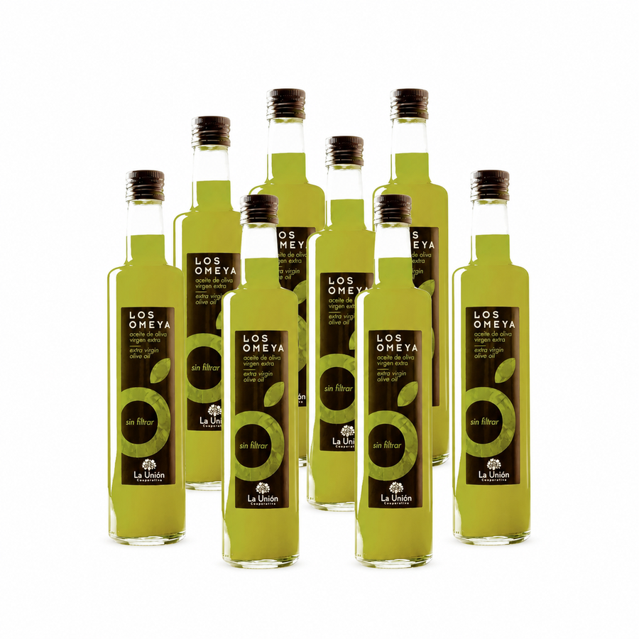 AOVE LOS OMEYA SIN FILTRAR 500ML - 8 Botellas