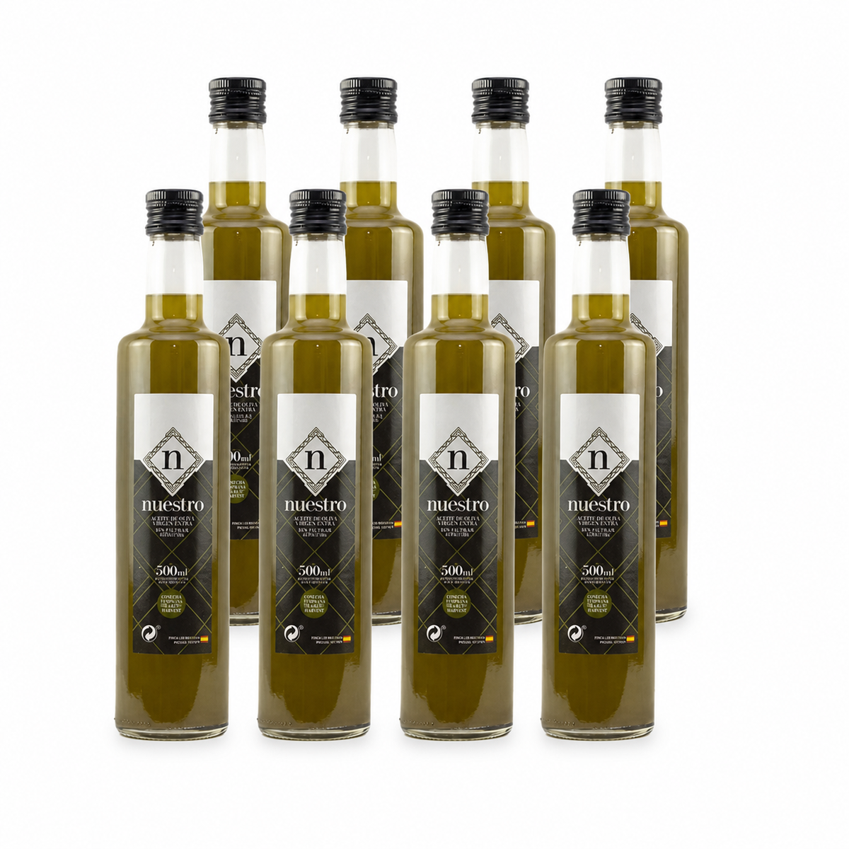 AOVE NUESTRO SIN FILTRAR 500ML - 8 Botellas