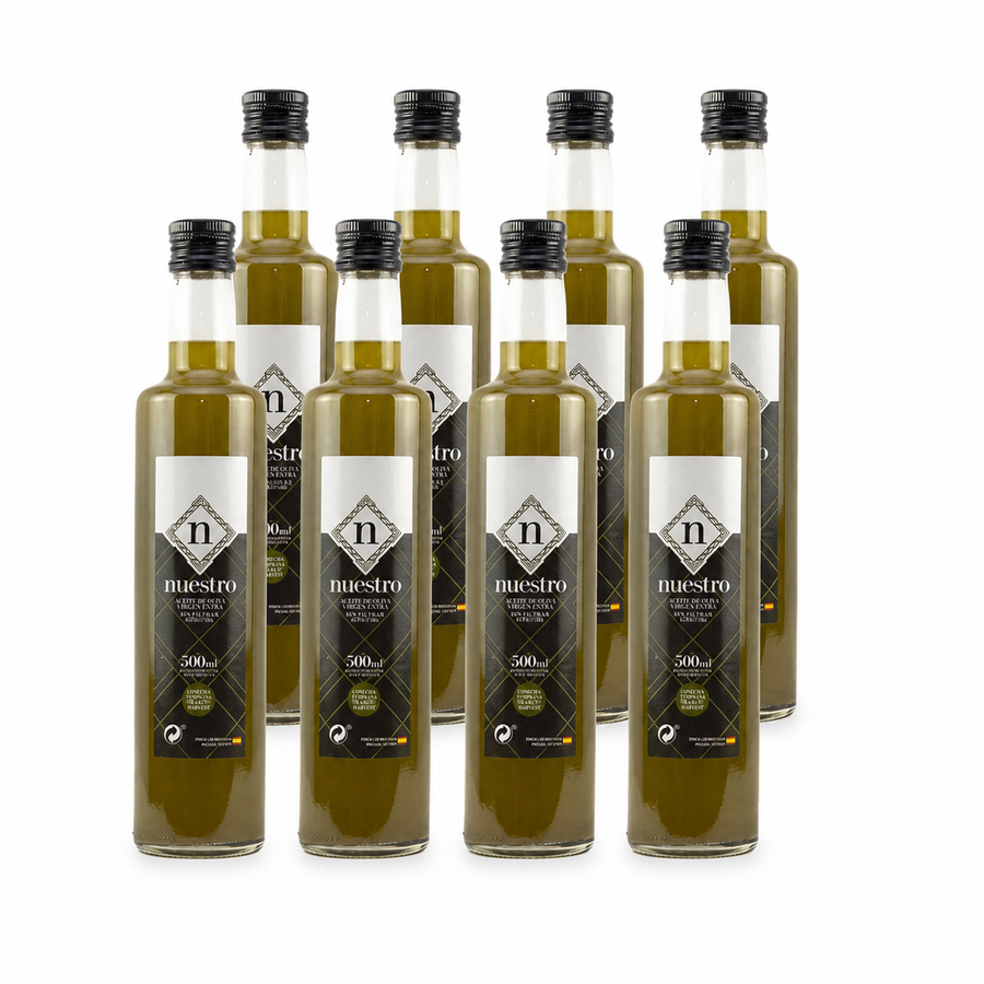 AOVE NUESTRO SIN FILTRAR 500ML - 8 Botellas