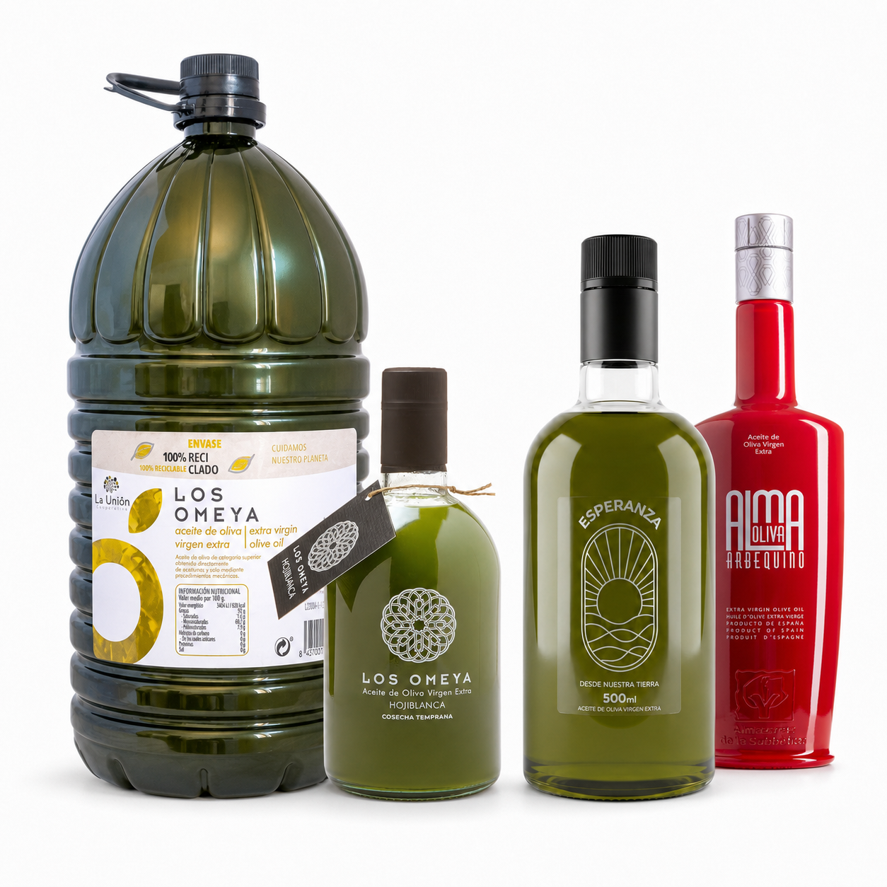 Pack El Para Todo con cuatro aceites de oliva virgen extra